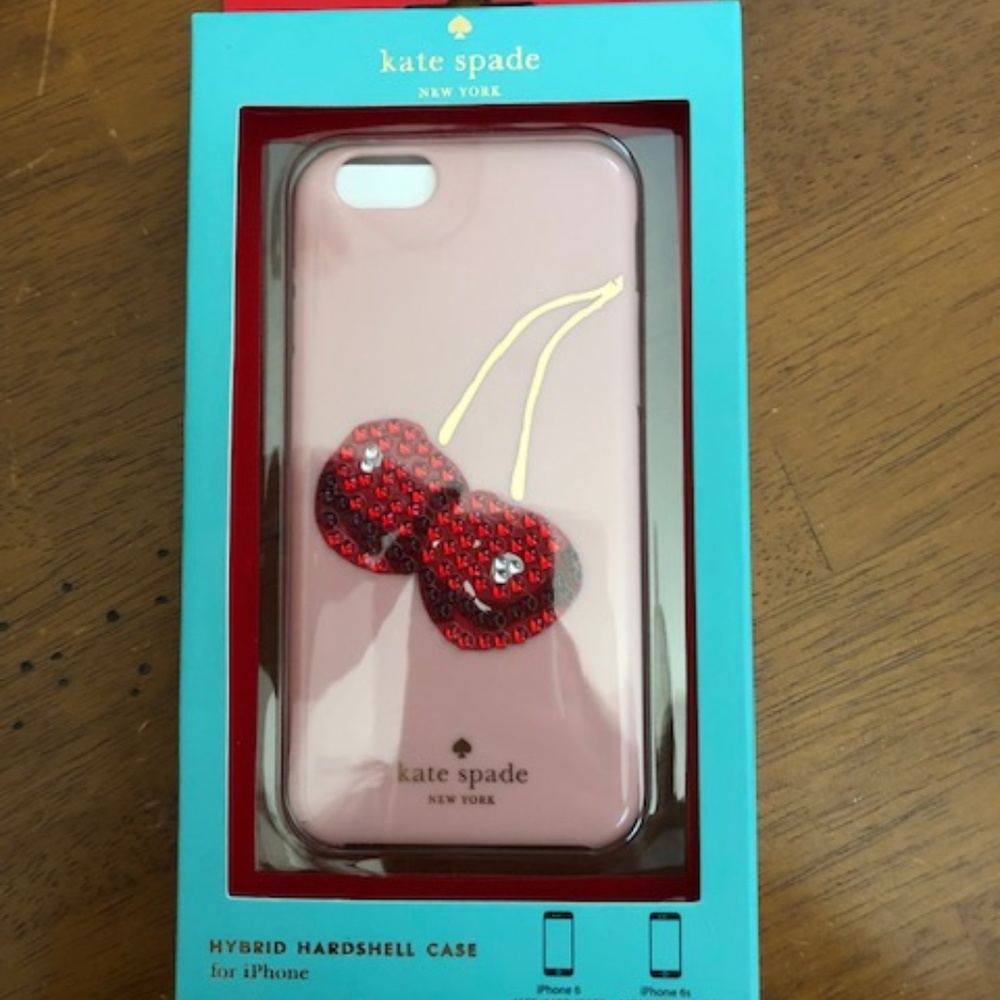 Kate Spade Cherry iPhone Case - Brand New!